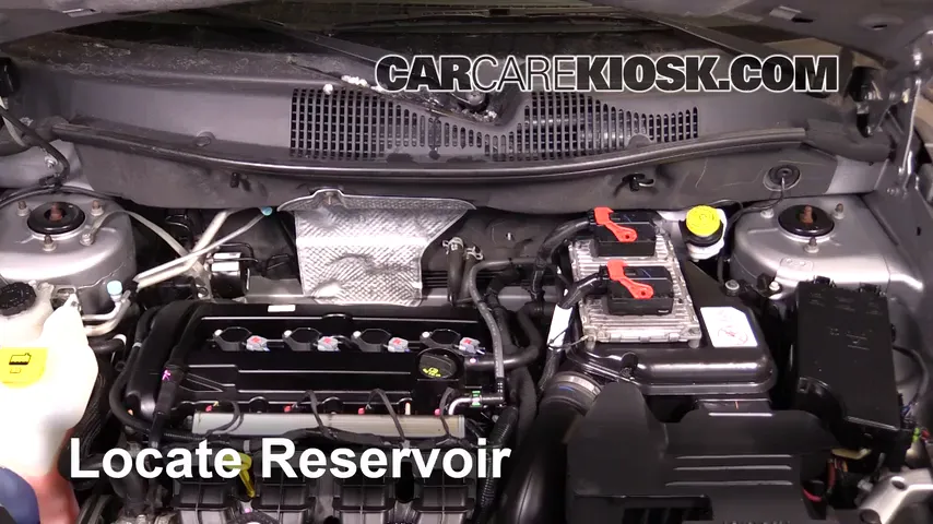 2015 Jeep Compass Sport 2.0L 4 Cyl. Windshield Washer Fluid